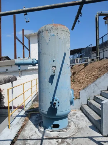 VASO DE PRESSÃO ABERKO 1.500 L - 10,5 kgf/cm² - ASME VIII - PARA RECUPERAÇÃO/PROJETO