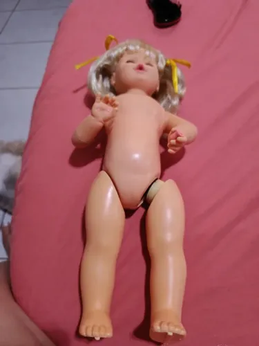 Boneca bolinha de sabão