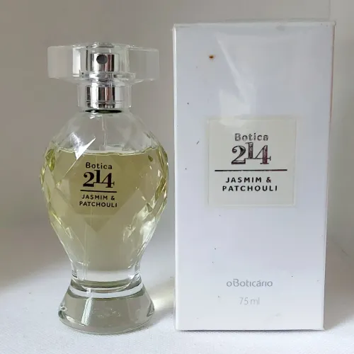Jasmim & Patchouli 75ml Boticário Versão Antiga Para Colecionar Botica 214