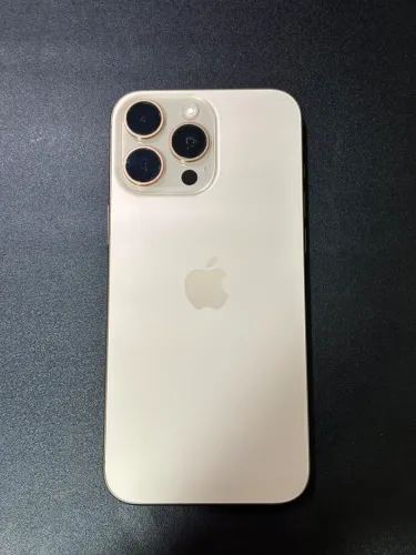 iPhone 16 Pro Max 256GB Titânio Deserto (Excelente Estado)