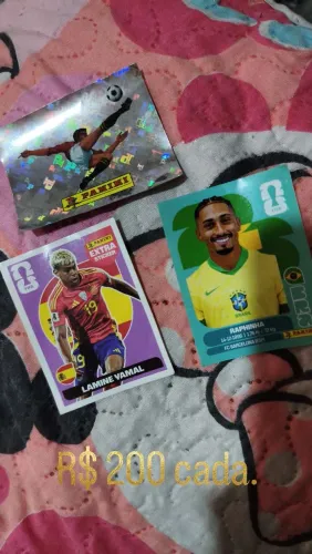 Figurinhas R$ 200,00 cada