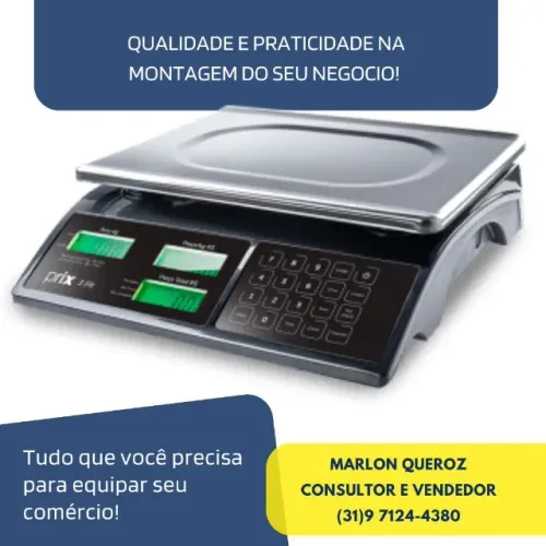 Balança Eletrônica Prix 3 32Kg Nova
