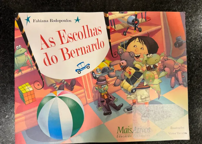 Livro as Escolhas do Bernardo