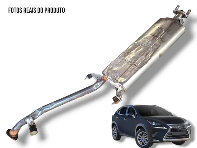 Escape Silencioso Lexus Nx 300h 2019 13614 Futaba Detalhe