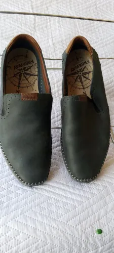 Mocassim Masculino Freeway em Couro Legítimo.Tam:43