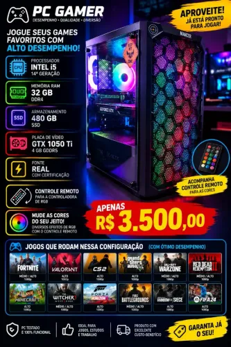 Pc gamer i5 14 geração