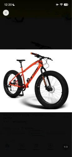 Bicicleta Gts Fat Aro 26 7v Freio Hidráulico I-vtec Fat