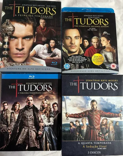 The Tudors série completa em Bluray 
