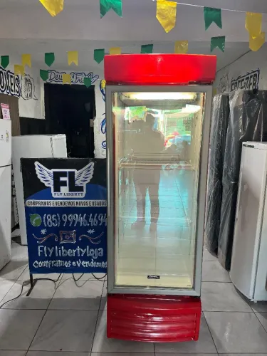 FREEZER EXPOSITOR METAR FRIO FROOS FREE 500 LITROS 3 MESES DE GARANTIA 