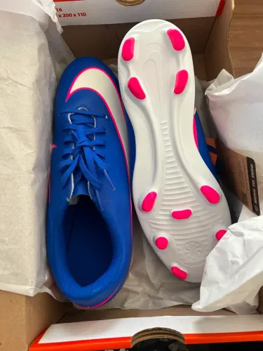 Chuteira Nike Mercurial Azul 41 Original 