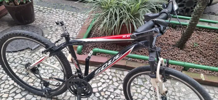 Quadro Soul SL100 Alumínio + Passadores Shimano + Peças (Para Projeto/Peças)