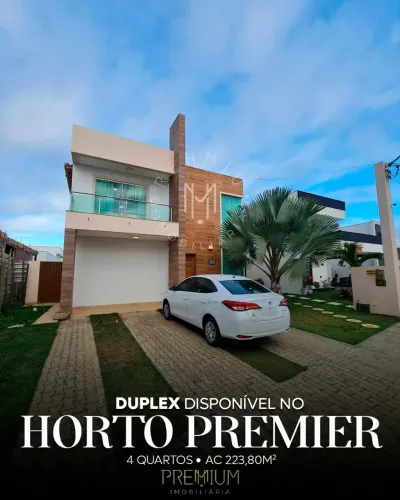 Duplex no Condomínio Horto Premier, 4/4 e 3 suítes, Primavera - Vitória da Conquista - BA
