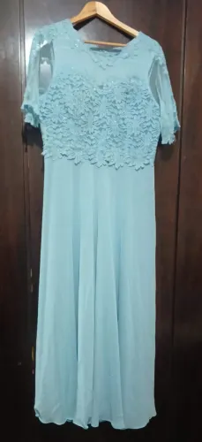Vestido de Festa Azul Serenity