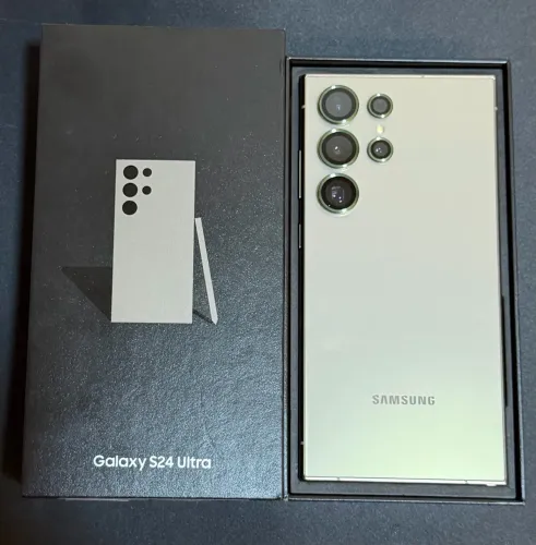 Samsung S24 Ultra 256GB Titânio Cinza - Impecável + Acessórios Completo