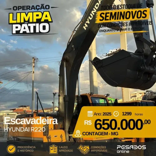Maquina escavadeira