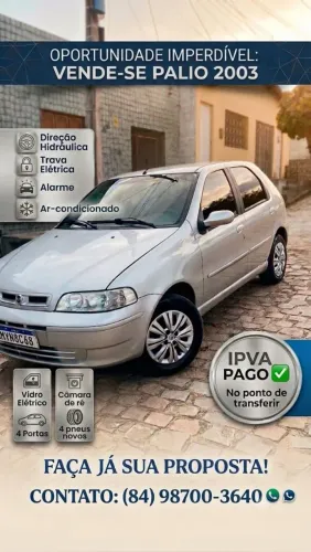 Fiat Palio ELX 1.8/ 1.8 MPI Flex 8V 4P 2003