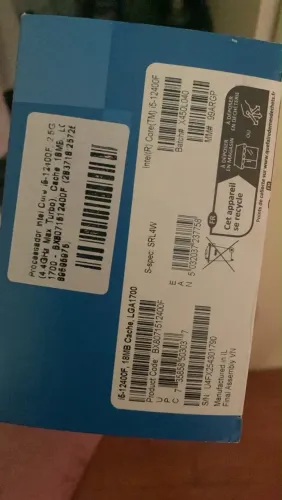 Vende processador i5 12400 12 geração na embalagem novo. 