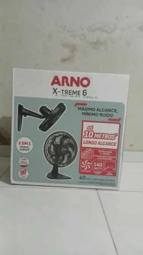Ventilador da arno mesa e parede 40 cm