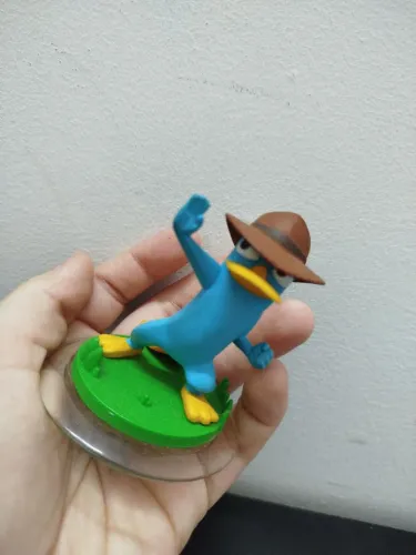 Miniatura Agente P (Perry o Ornitorrinco) - Phineas e Ferb Disney Infinity
