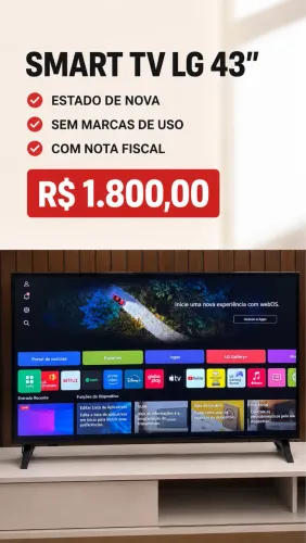 Smart TV 4K LG 43