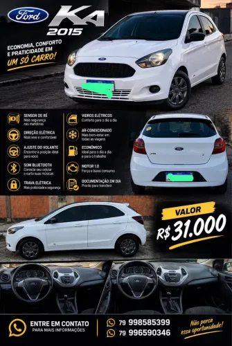 Ford KA 1.0 Se/se Plus Tivct Flex 5P 2015