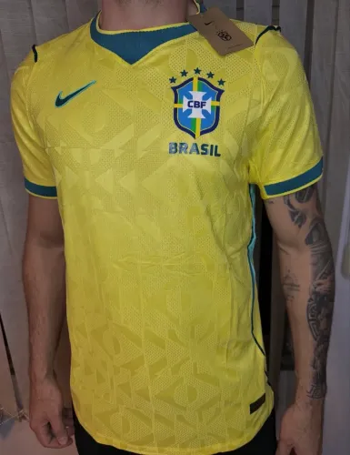 Camisa Do Brasil Copa do Mundo 2026 - Versão Jogador - Tamanhos GG e 2XL! 