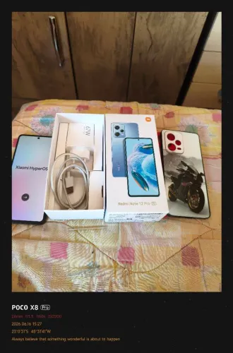 Redimi note 12 pro 5g ..256 gb 8 ram tudo ok..!!