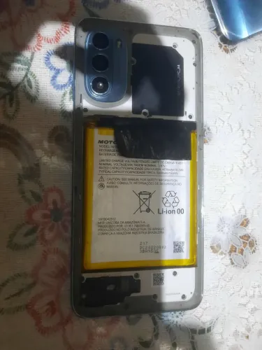 Moto G52 No Estado - Liga / Para Conserto Ou Retirada De Peças