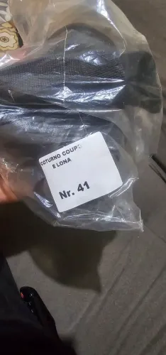 Coturno 100% couro novo desapego.