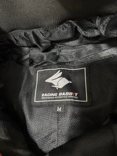 Calça RACING RABBIT de couro 