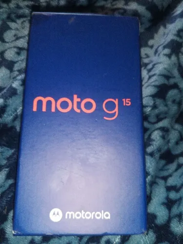 Caixa vazia moto g15