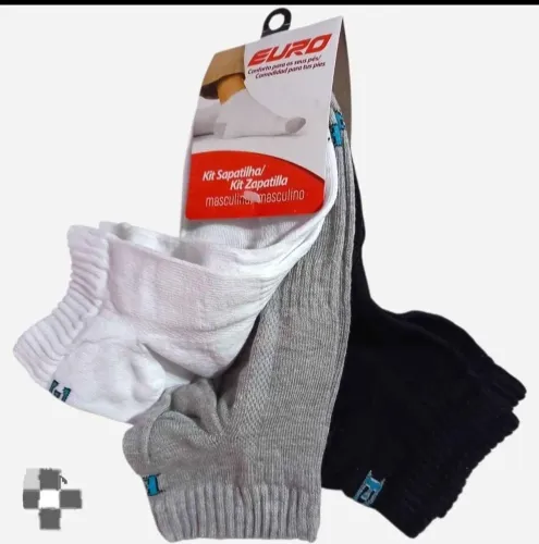 Kit De Meia Masculina 