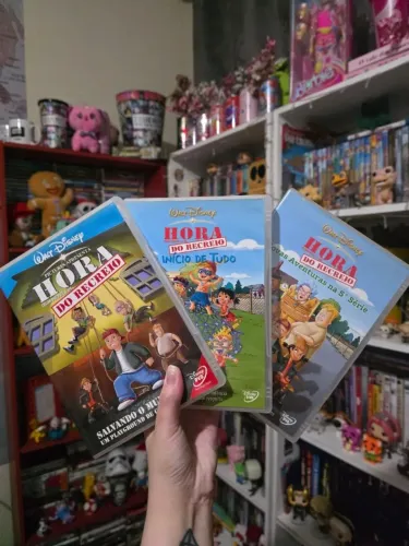 Dvd A Hora Do Recreio - 3 Filmes - Disney