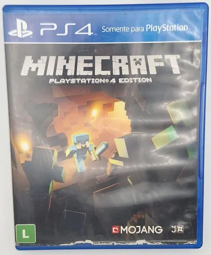 Minecraft - PS4  ( Funcionando com riscos)
