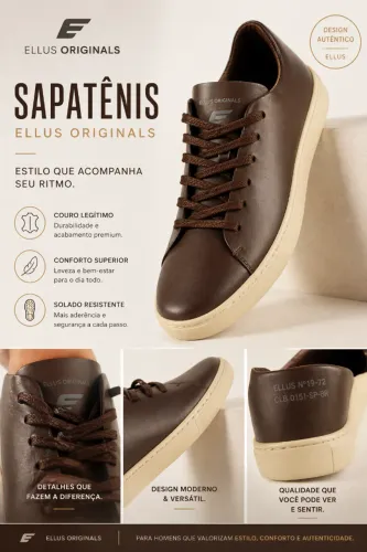 SAPATÊNIS ELLUS ORIGINAL - OPORTUNIDADE ÚNICA!