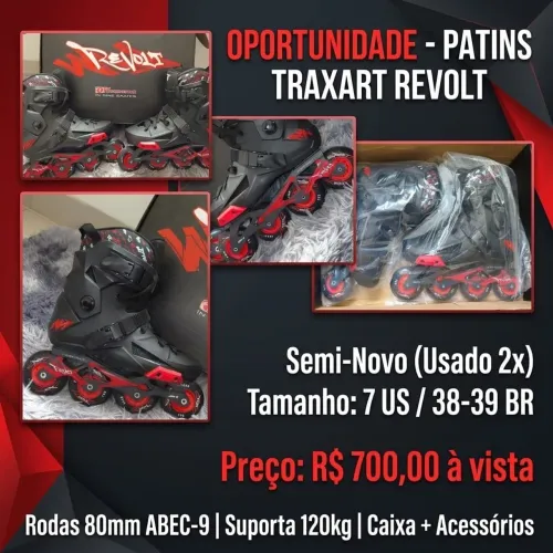Patins novo profissional
