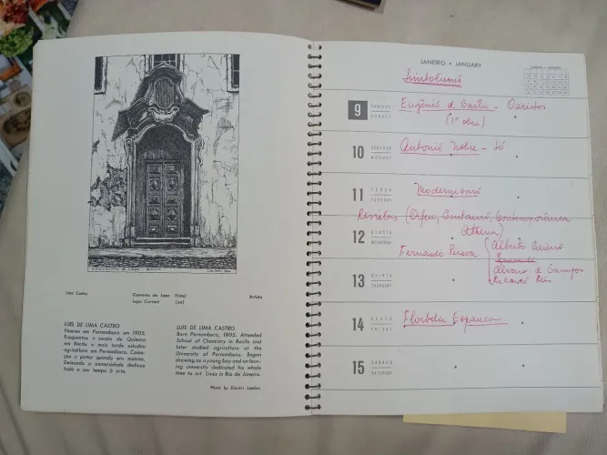 Relíquia, e Dono ? Agenda RJ 1966
