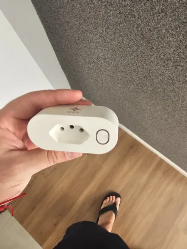 Tomada Inteligente WiFi Ekaza Alexa Google Assistente Branco