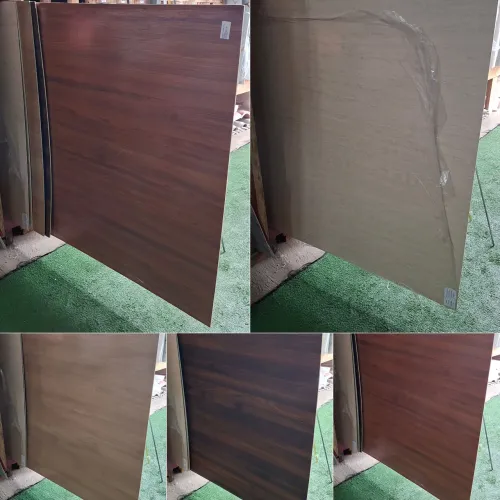 Placas Vinílicas Bamboo Efeito Madeira 120x280cm - 5 Opções para Parede