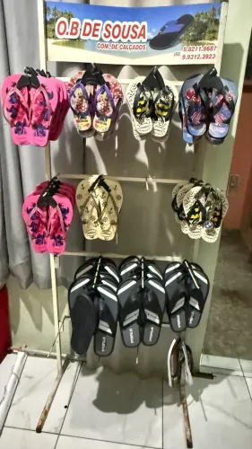 Expositor de sandália