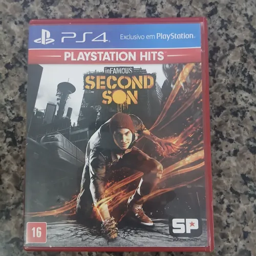 Second son, jogo de ps4. Em perfeito estado de conservação.