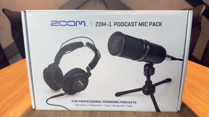 Microfone Zoom Podcast