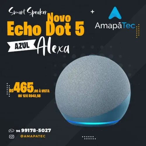Echo Dot 5 Alexa Azul