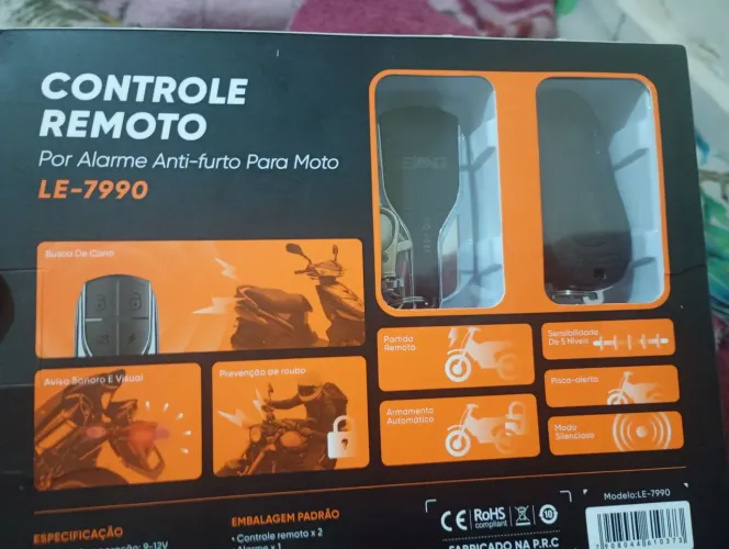 Alarme para moto
