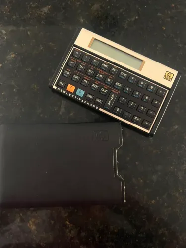 Calculadora Financeira Hp 12c Engenharia Contas 130 Funções Cor Dourado