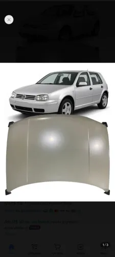 Capô golf 2001 até 2003