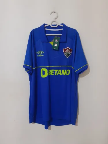 Camisa Fluminense Goleiro Umbro 2023 Azul Nova Na Etiqueta GG