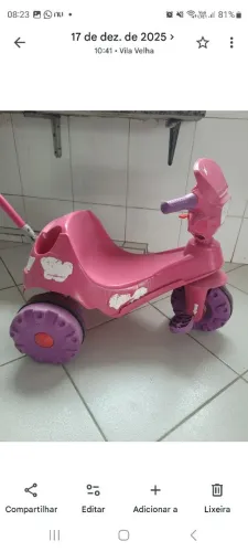 Motoca infantil 