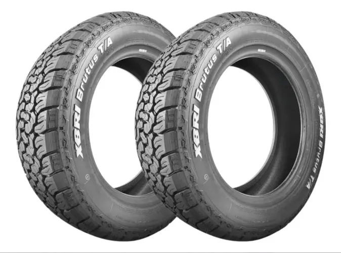 Kit 2 Pneu Xbri Aro R15 205/70r15 102/99q Brutus T/a