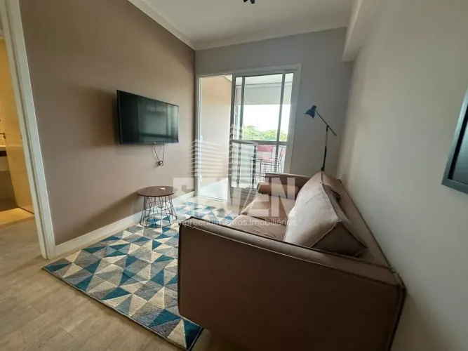 Apartamento mobiliado para locação no Yunis em Bauru 1 dormitório, moderno e pronto para